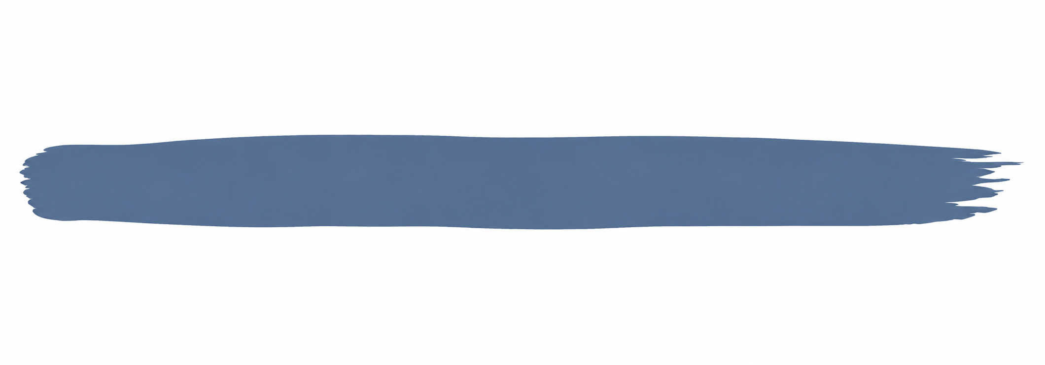 Blue Brush Stroke
