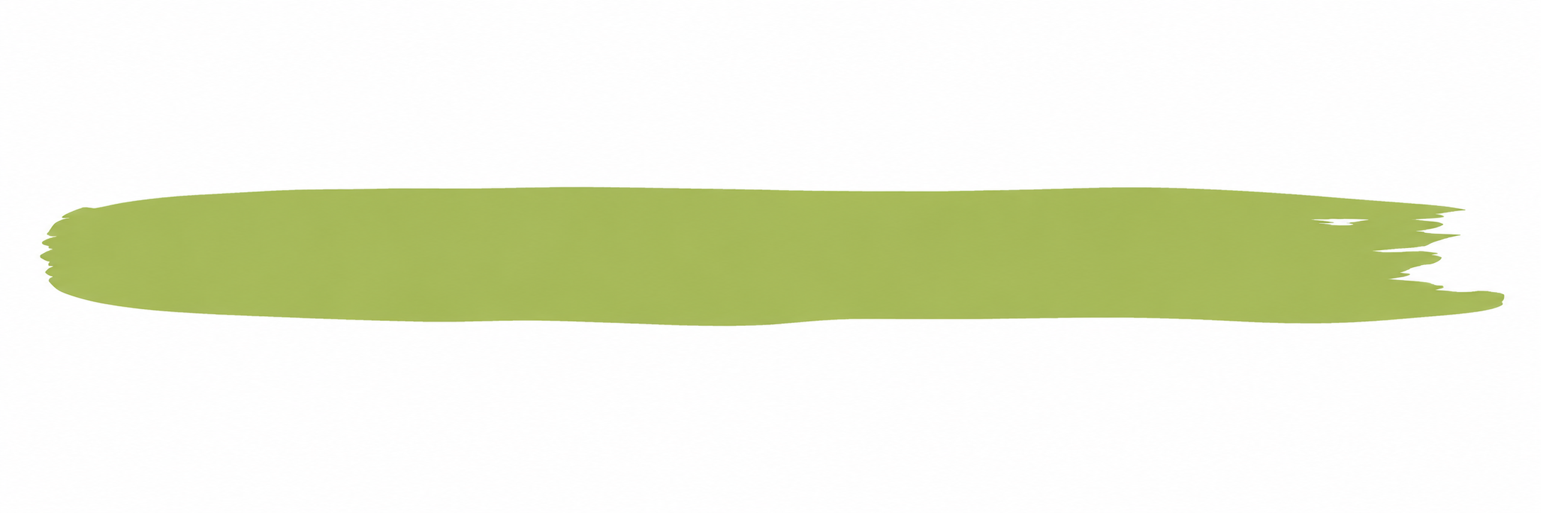 Green Brush Stroke