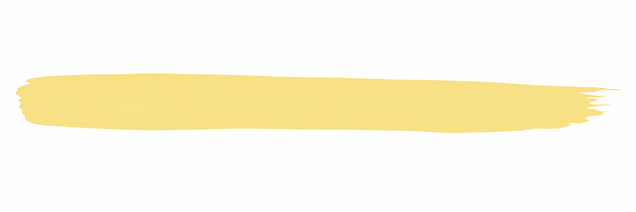 Yellow Brush Stroke